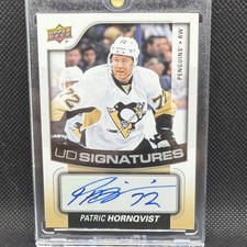 2015-16 Upper Deck UD Signatures Autographed Patric Hornqvist UDS-PH Penguins