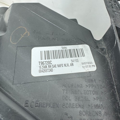 OEM 2019 - 2021 Jeep Grand Cherokee Right RH HID Xenon LED Headlight 68426872AD - Picture 15 of 24