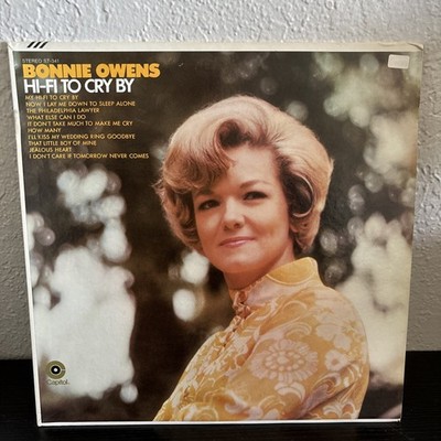 Bonnie Owens Hi-Fi To Cry By Capitol Vinyl LP 1969 33 RPM ST-341