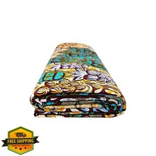 African Kente Cloth Fabric 100 Cotton by Yard B1-3