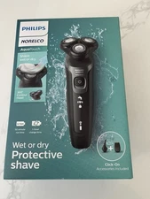 Philips S5966/85 Norelco Aquatouch Rechargeable Wet & Dry Men's Electric Shaver