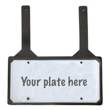 SSWBasics Rubber License Plate Holder - 6 1/2"H x 12 1/4"W 