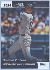 Shohei Ohtani 2025 Topps Series 1 Greatest Hits Most HR By Japanese Born Player