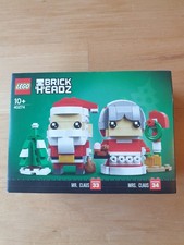 LEGO 40274 BrickHeadz Mr. & Mrs. Claus Christmas - Brand New, In Box, Unopened
