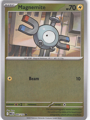 Magnemite Common ME01: Mega Evolution 045/132 NM