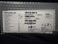 Zimmer Biomet TAG Medical Hip Curette, 20° REF# 904441bsm New