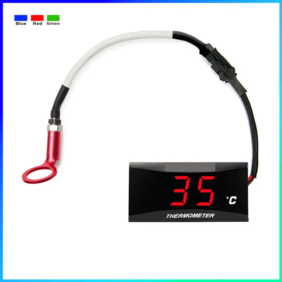 Koso Motorcycle Cylinder Head Temperature Sensor Mini Square Digital Instrument  - Image 2 of 4