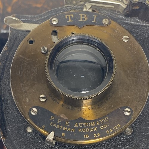 Appareil photo vintage Kodak - TBI soufflet pliable ancien modèle C-3 NON TESTÉ made in USA - Photo 19/23