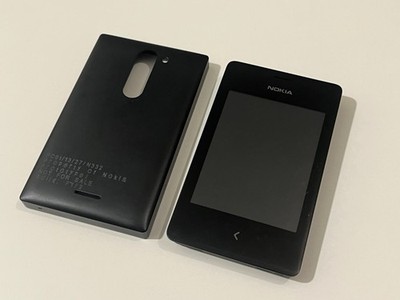 Nokia Asha 502   Black Color - Vintage cell phones