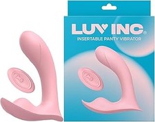 Insertable Wearable Vibrator with Remote Control - Discreet Quiet Panty Vibrat