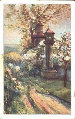 Artist map Oskar Schmidt forest path 