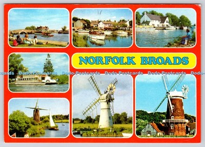 L356805 Norfolk Broads The Bridge Potter Heigham Don Supplies Norwich John Hinde