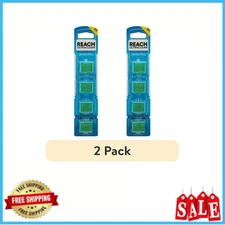 ( 4 pack ) REACH UltraClean Access Flosser Head Refill Mint 28CT, Free Shipping