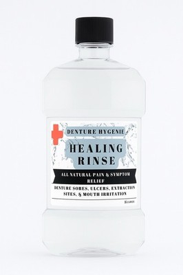 Denture HyGenie Healing Rinse 
