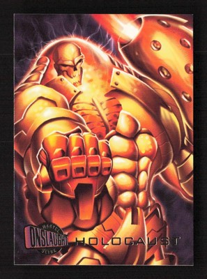 Holocaust 1996 Ultra Marvel Onslaught #16 Comic Card