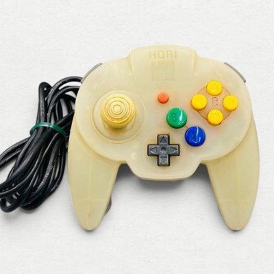 Hori Pad Mini N64 Controller Nintendo 64 Joystick Plastic Control Pad Snow White
