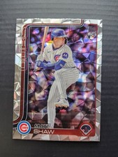 2025 Topps Update Matt Shaw RC Silver Diamante Foil US 200 Chicago Cubs