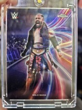 2026 Topps Chrome WWE Signalz Solo Sikoa SGZ-19 Refractor SSP