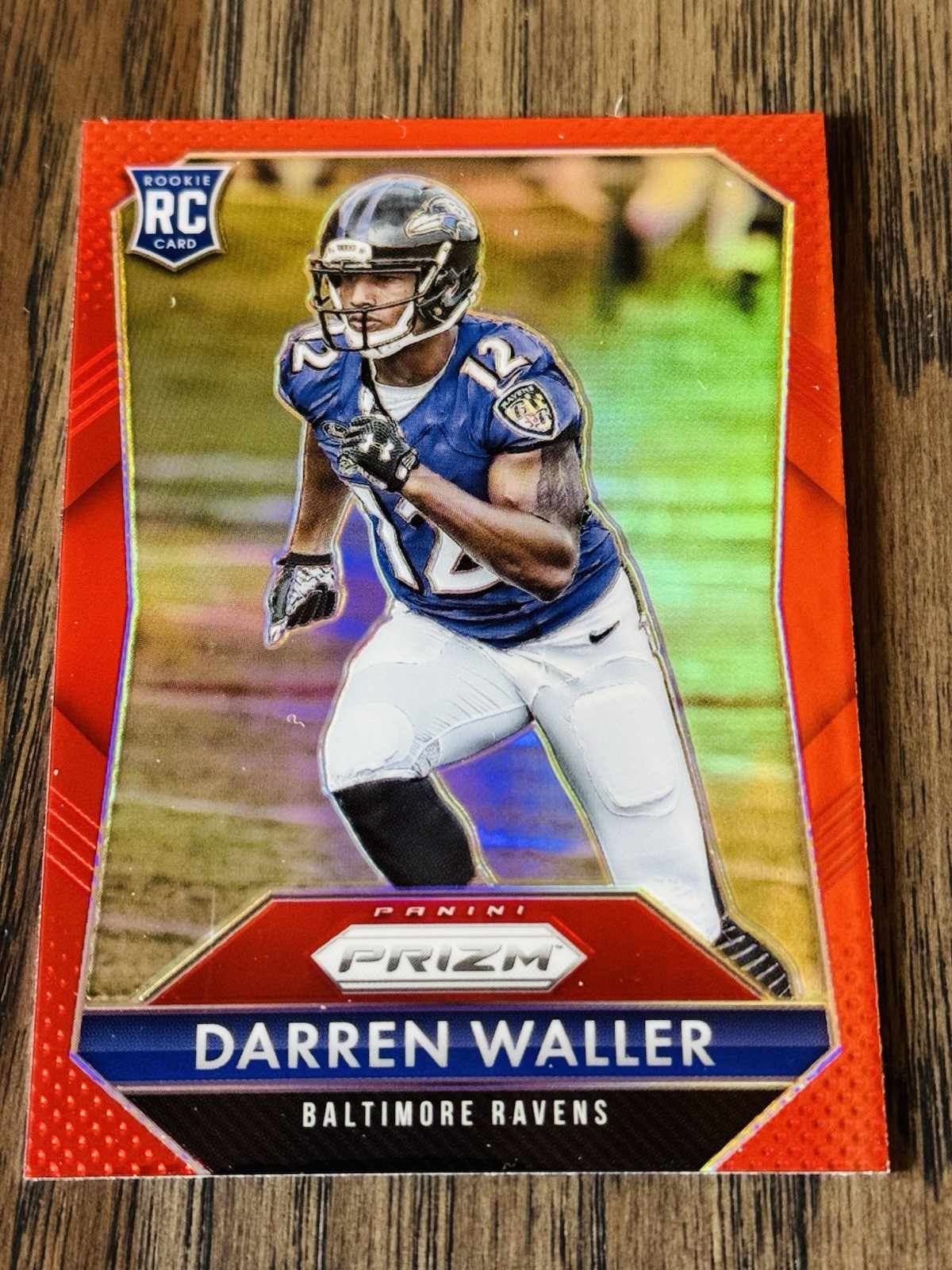 Darren Waller 2015 Panini Prizm Rookie RC #221 Red Prizm SSP