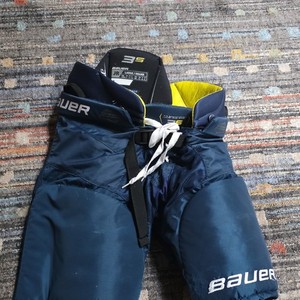 Bauer Supreme 3S JR Ice Hockey Hip Girdle Pad Large Padded Blue Black Foam