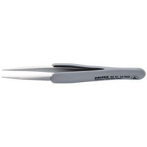 B&Q -  Knipex 92 21 10 Esd Precision Tweezers With Rubber Handles Esd123mm 13193 - Image 3