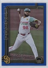 2025 Topps Series 2 Blue Rainbow Foilboard /150 Randy Vasquez Vásquez #456 16wc