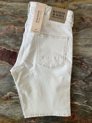 Weiße Jeansshorts SCOTCH & SODA Modell RALSTON - Größe 31 