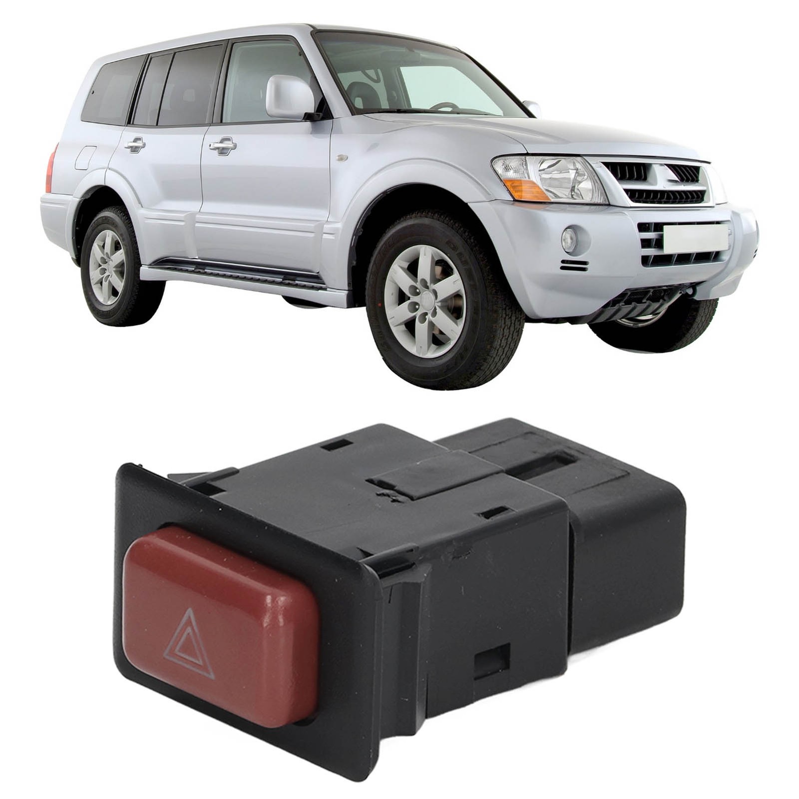 Notfall-Warnlichtschalter FüR Pajero Shogun V31 V32 V33 Mb652291 Neu-image