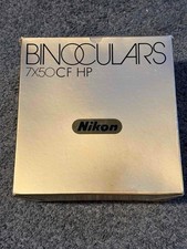 Nikon 7x50 7.3 7.3 CF HP Binoculars with Case and Box Made in Japan Read Desc.