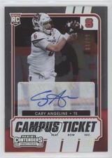 2021 Contenders Draft Picks College Campus Ticket 61/99 Cary Angeline Auto 0c2