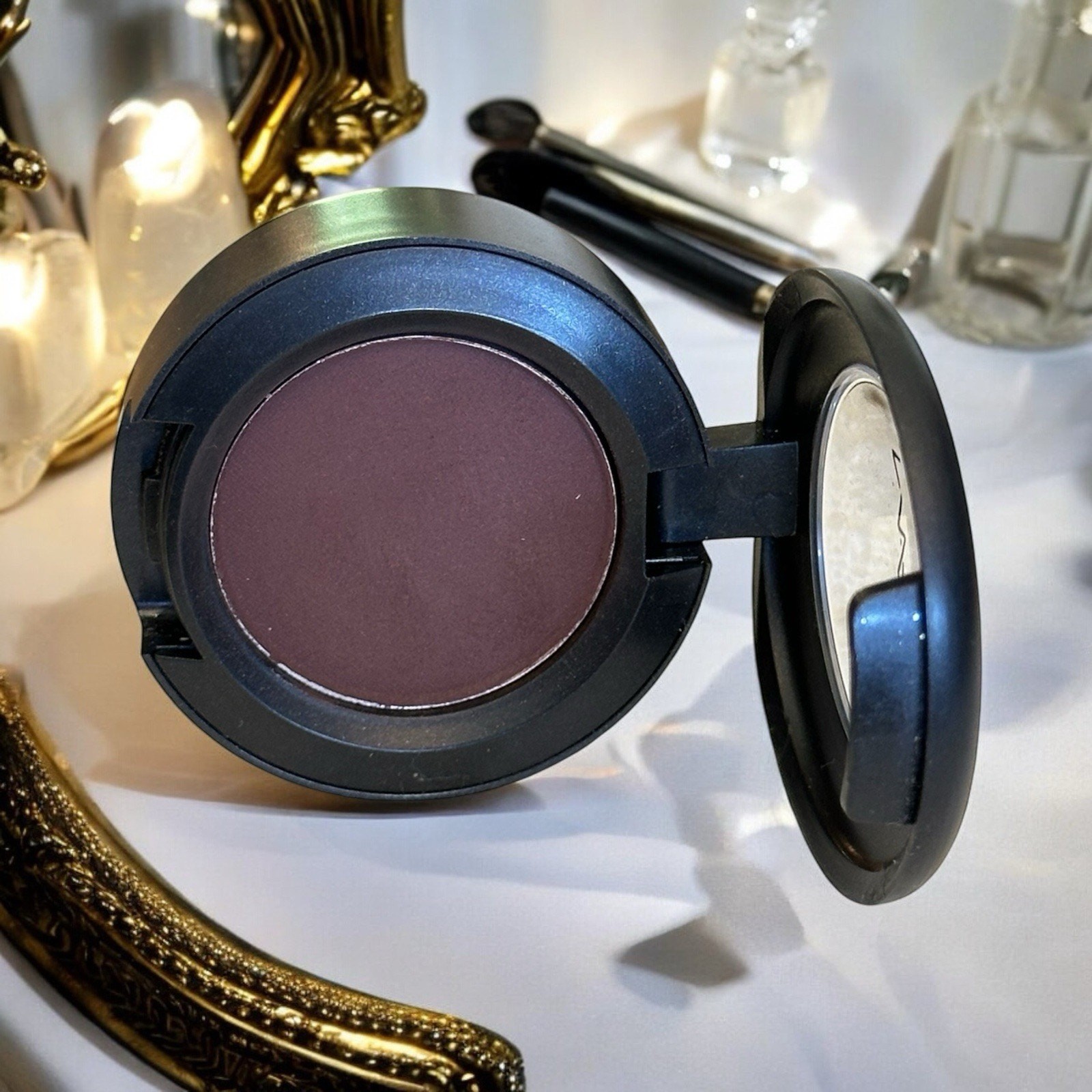 MAC Cosmetics Embark Matte Eyeshadow .05oz - Rich Brown Pigment-image