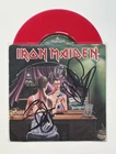 Iron Maiden: ‘Twilight Zone / Wrathchild’ 1981 SIGNED 7” RED Vinyl Single Record