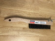 Warner 1 in. W X 9.5 in. L Carbon Steel Wire Brush 