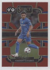 2023-24 Panini Select La Liga Terrace Red Prizm Gaston Alvarez #34 1k9y