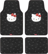 Hello Kitty Carpet Car Floor Mats - Universal Fit For Cars Suvs Trucks Hello Kitty Carpet Car Floor Mats - Universal Fit For Cars Suvs Trucks