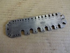 Sheet metal gauge BWS