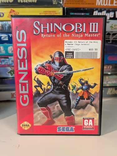 Shinobi III: Return of the Ninja Master (Megadrive