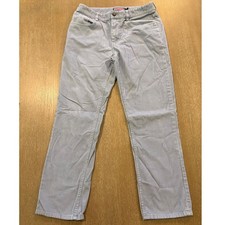 Vineyard Vines by Shep  Ian Flat Front Corduroy Pants Men's Size 32 X 30 Gray