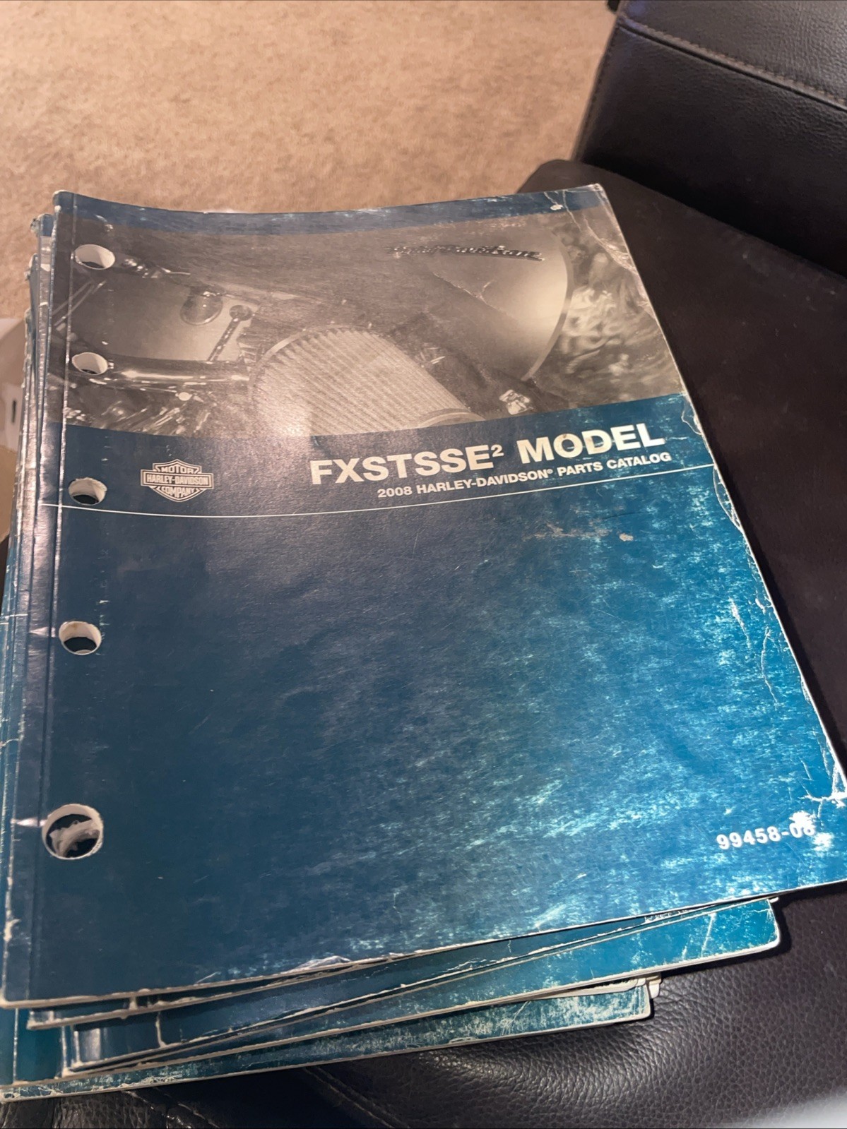 25 BULK Vintage Harley Davidson Manual Parts Catalogs 1991-2019