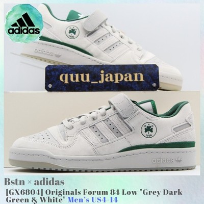 Bstn x adidas Originals Forum 84 Low Grey Green White GX6804 Men's US4-14 NEW