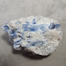 Blue Kyanite Rough Specimen in Quartz (may have mica inclusions) over 100g