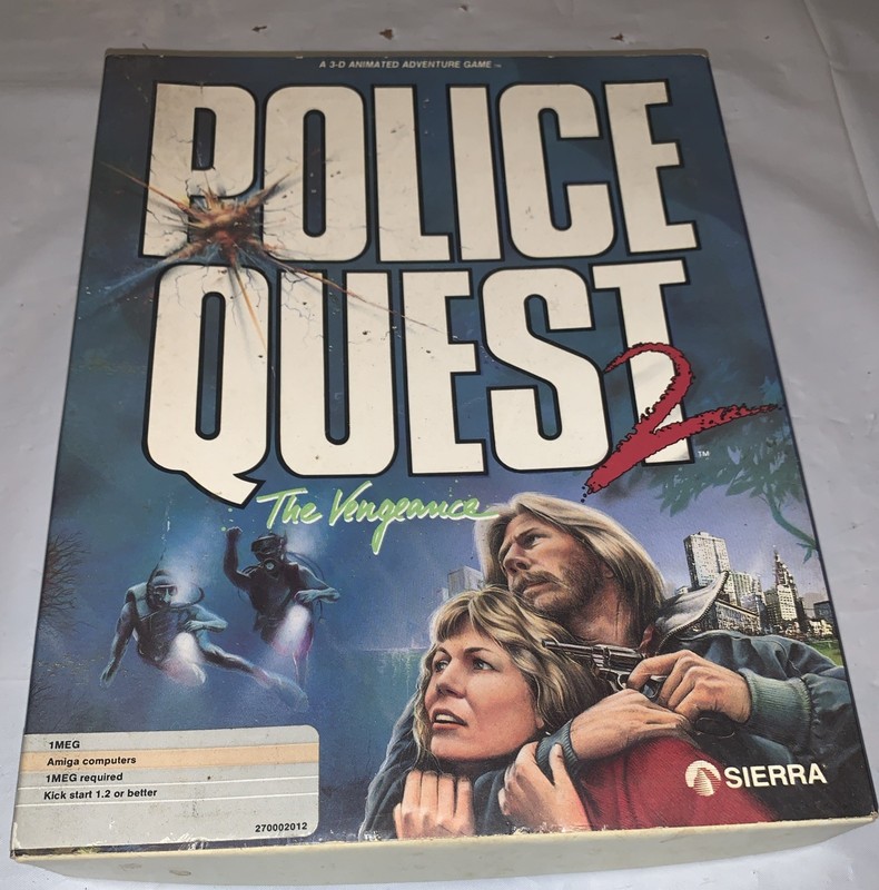 ATARI ST - POLICE QUEST 2 - SIERRA (ORIGINAL)