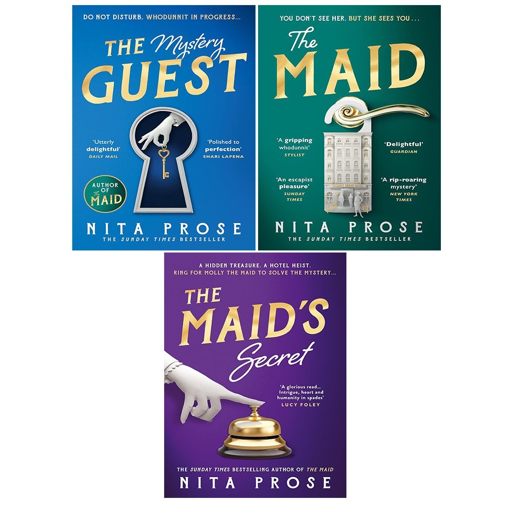 Molly the Maid Mystery Series Collection 3 Books Set by Nita Prose Maid’s Secret