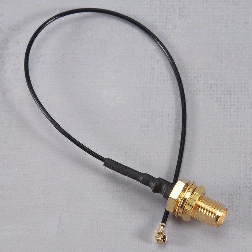 2X(5Er Stecker Antenne WiFi Pigtail SMA Buchse auf IPX VerläNgerungskabel 11375 - Bild 5 von 7