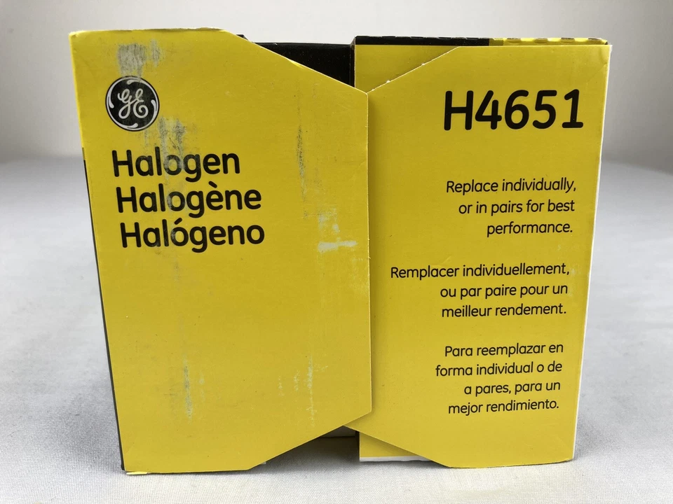 GE ОСВЕЩЕНИЕ H4651 ГАЛОГЕННЫЕ ФАРЫ 12 ВОЛЬТ ЗАМЕНА ЛАМПА НОВЫЙ ЗАПЕЧАТАННЫЙ - Изображение 2 из 4