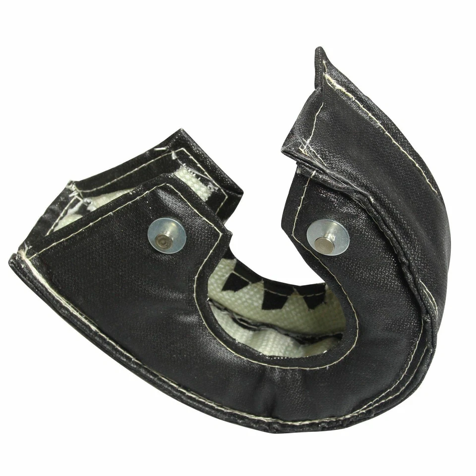 Cubierta de fibra protectora térmica turbo negra para GT25 GT28 TD04 TD05 16G 18G T3 Foto 3 de 3