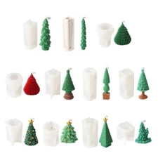 Silicone Crafts Moulds Reusable Casting Epoxy Molds Candle Making Cylinder Mould