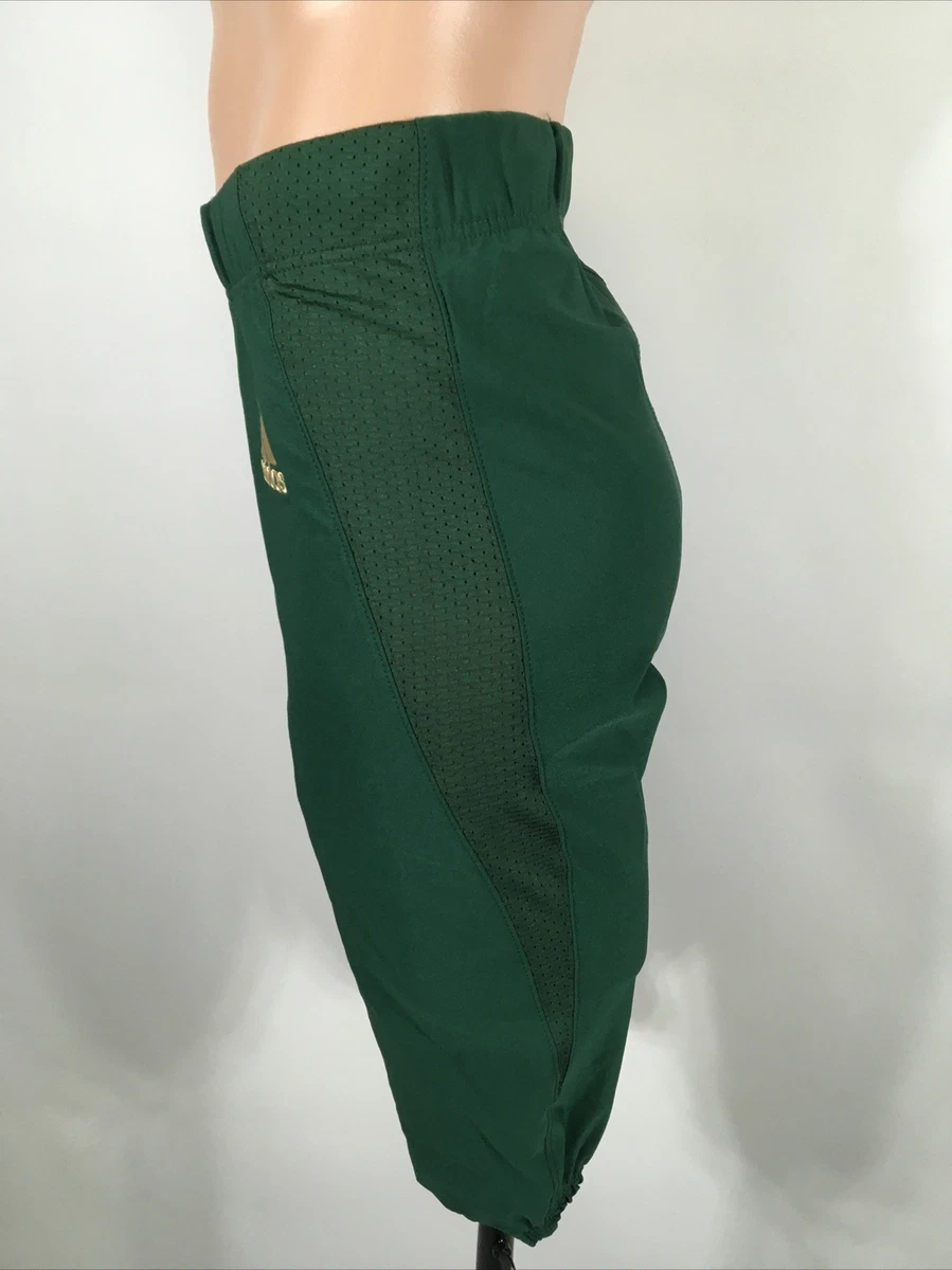 ADIDAS USF STINGER FOOTBALL PANTS GREEN ATHLETIC SOUTH FLORIDA
