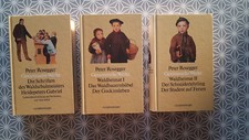 3 Bücher -Peter Rosegger: Gesammelte Werke 4. Auflage 1993 , Originalfotos