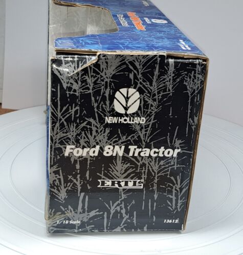 2002 ERTL 1/16 Diecast New Holland Ford 8N Farm Tractor New In The Box #13612 - Picture 3 of 5